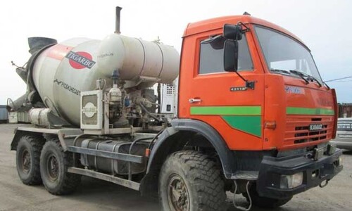Автобетоносмеситель Tigarbo 69360V на шасси KAMAZ-43118