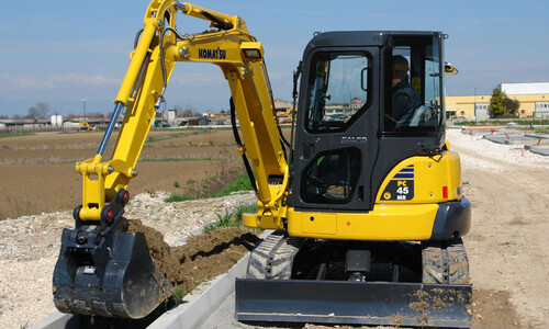 Мини-экскаватор Komatsu PC45MR-1